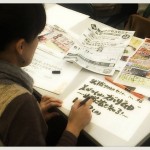 野田商工会議所　手書き販促セミナー　講習風景